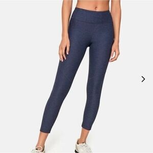 Outdoor voices warmup leggings 3/4 navy